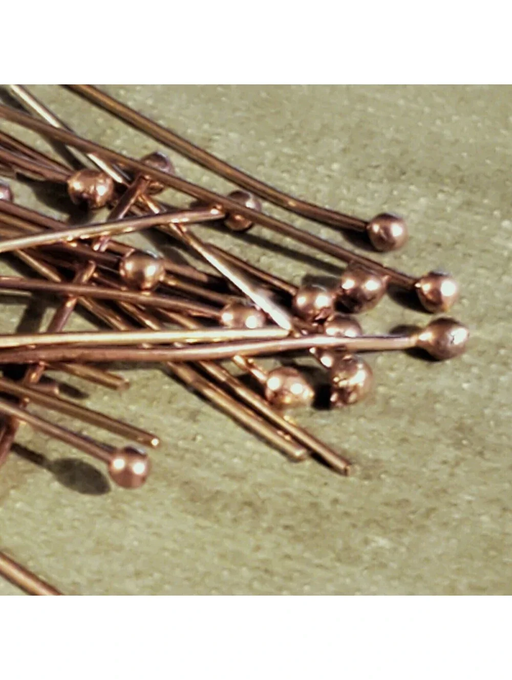 Solid Raw India Copper Handmade 0.75